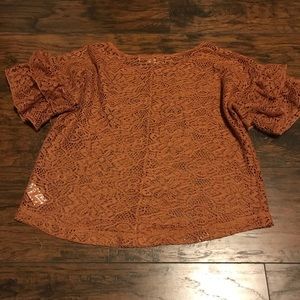 Lace Forever 21 shirt